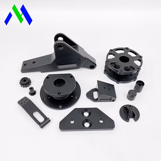 OEM アルミニウム/真鍮/スチール/ステンレス鋼/チタン CNC 機械加工部品、自動車/医療/機械/建設/オートバイ/自転車/電子機器用黒色陽極酸化処理