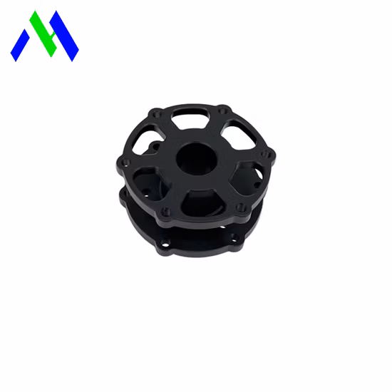 OEM Aluminum/Brass/Steel/Stainless Steel/Titanium CNC Machining Part for Automotive/Medical/Machine/Construction/Motorcycle/Bicycle/Electronic Black Anodized